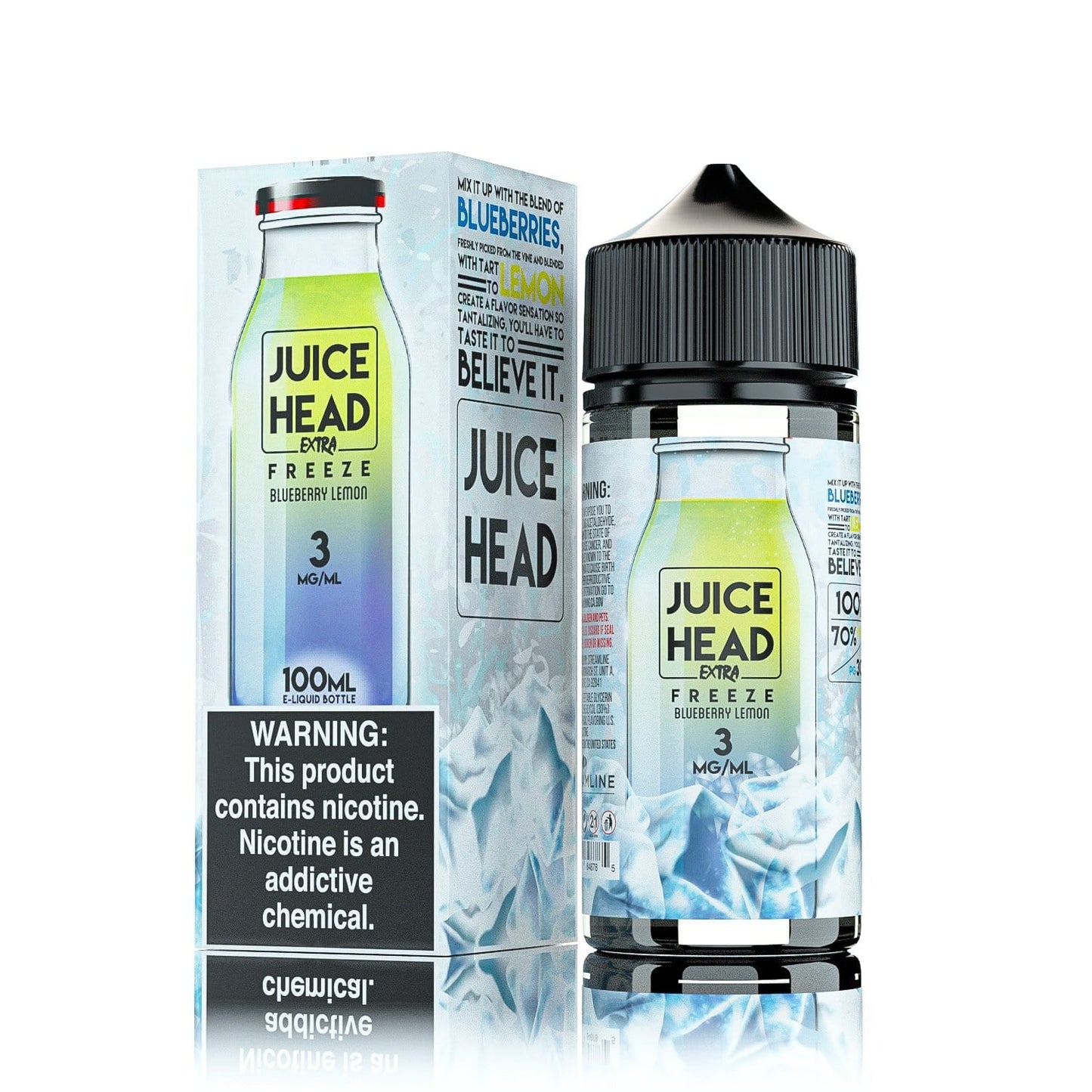 Blueberry Lemon Extra Freeze by Juice Head