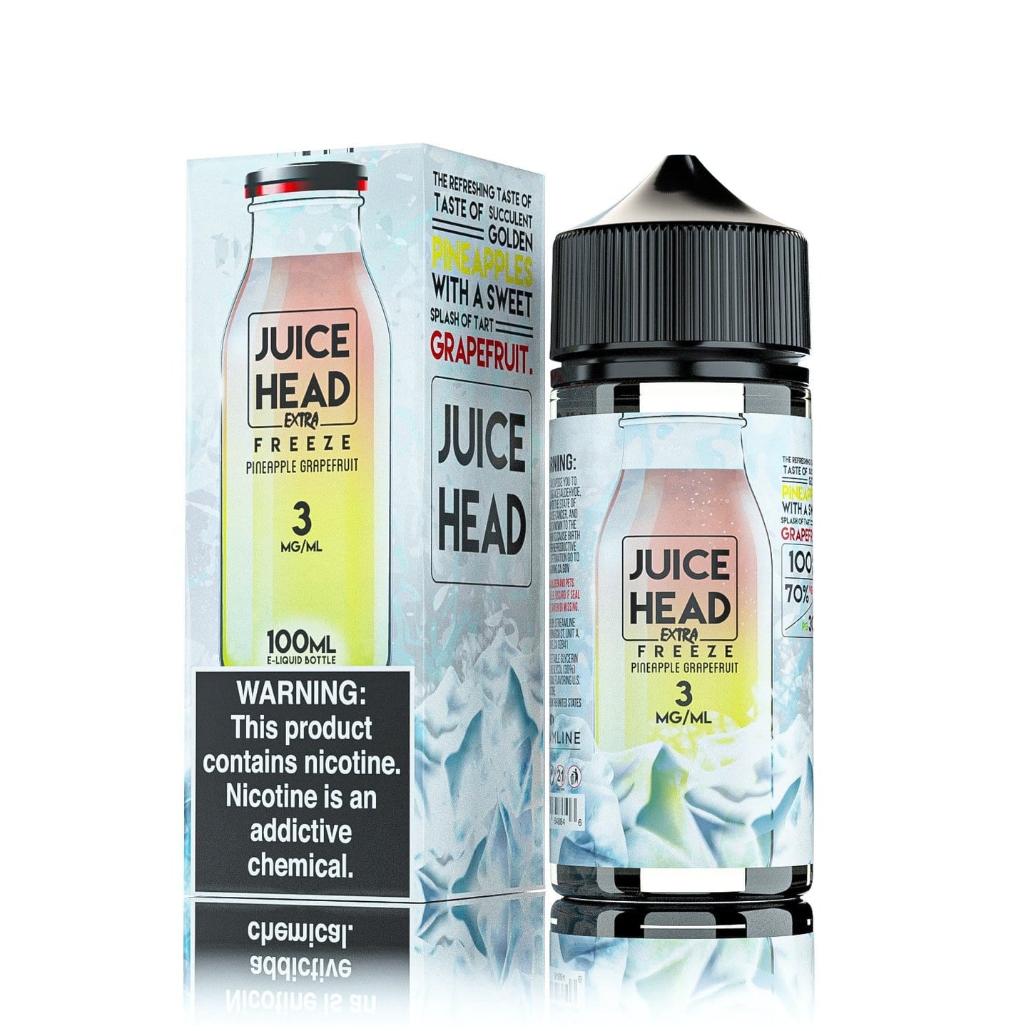 Pineapple Grapefruit Extra Freeze by Juice Head Eliquid and Ejuice