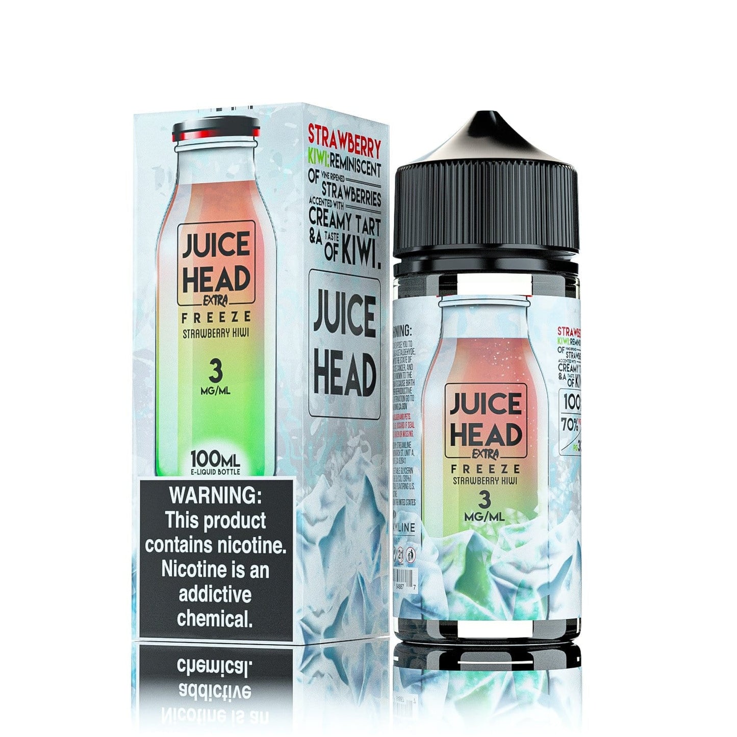 Strawberry Kiwi Extra Freeze by Juice Head