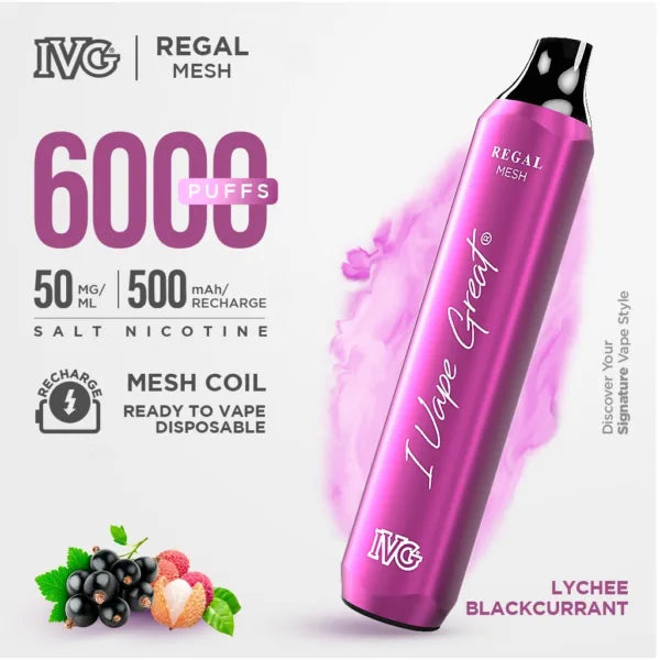 Ivg Regal Disposable 6000 Puffs At Best Price In Pakistan