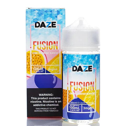 Buy Iced Lemon Passionfruit Blueberry 7 Daze Fusion 100 ml At Best Price In Pakistan - VapeMall