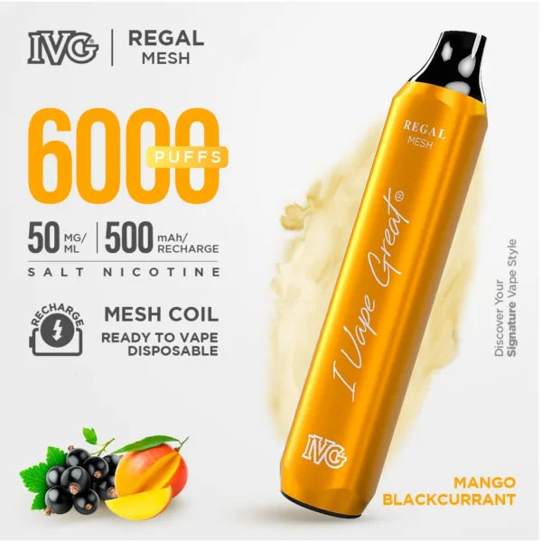 Ivg Regal Disposable 6000 Puffs At Best Price In Pakistan