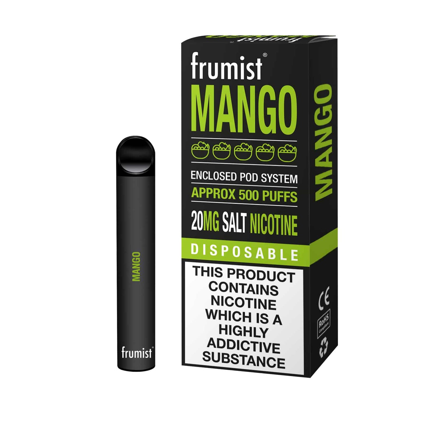 Buy Frumist Disposable Pod Device 20 mg Salt Nicotine best price in Pakistan - VapeMall