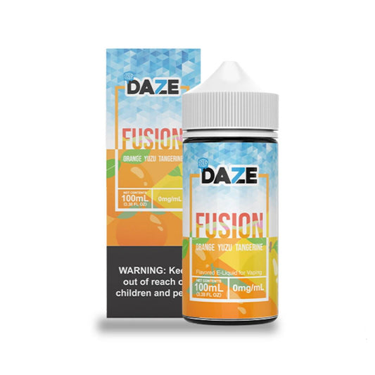 Iced Orange Yuzu Tangerine 7 Daze Fusion 100 ml At Best Price In Pakistan