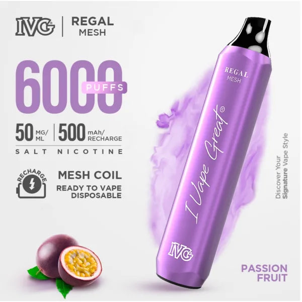 Ivg Regal Disposable 6000 Puffs At Best Price In Pakistan