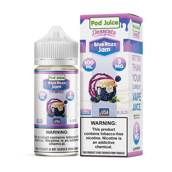 Buy Blue Razz Jam Pod Juice 100 ml At Best Price In Pakistan - VapeMall