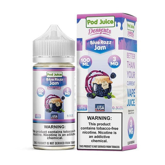 Buy Blue Razz Jam Pod Juice 100 ml At Best Price In Pakistan - VapeMall