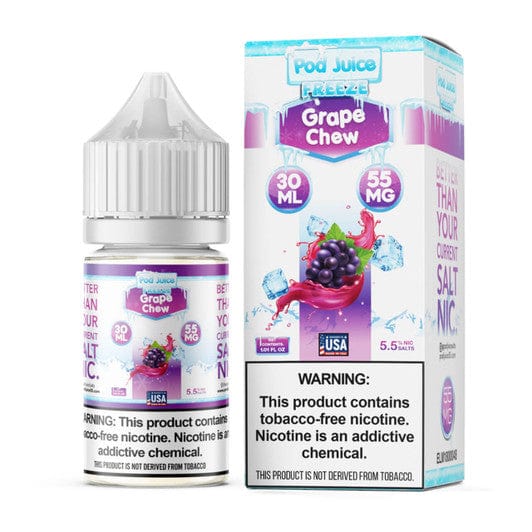 Buy Freeze Grape Chew Pod Juice Salt 30 ml At Best Price In Pakistan - VapeMall