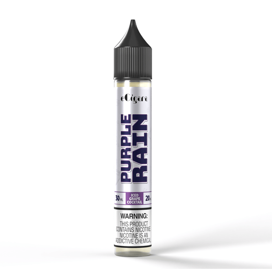 Buy Iced Grape Cocktail (Purple Rain) By eCigara Salt 30ml Best Price In Pakistan - VapeMall