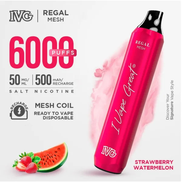 Ivg Regal Disposable 6000 Puffs At Best Price In Pakistan