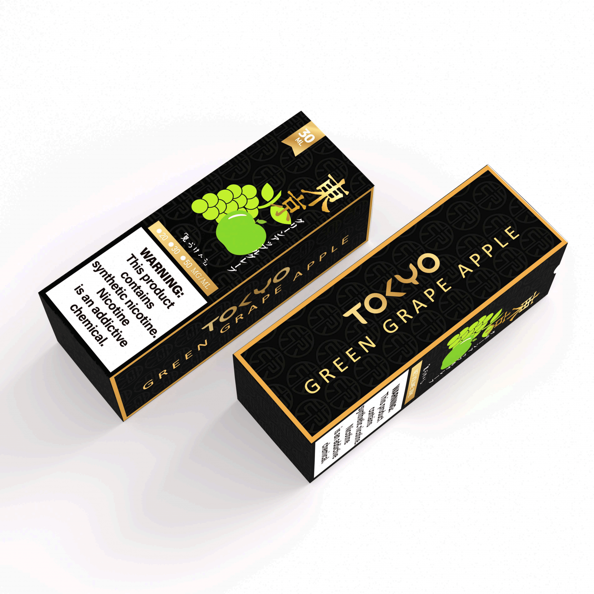 Buy Iced Green Grape Apple By Tokyo Salt 30 ml Golden Series at Best Price In Pakistan - VapeMall