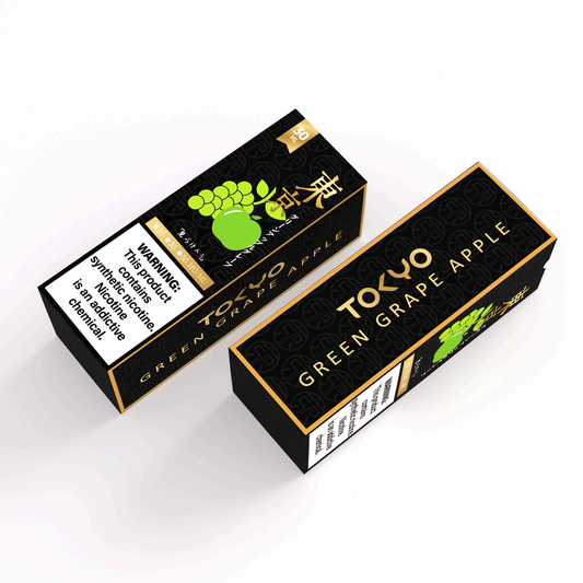Buy Iced Green Grape Apple By Tokyo Salt 30 ml Golden Series at Best Price In Pakistan - VapeMall