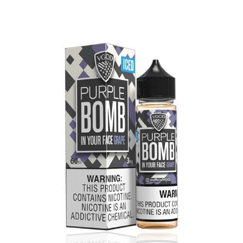 VGOD Iced Purple Bomb Ejuice 60ml - VapeMall