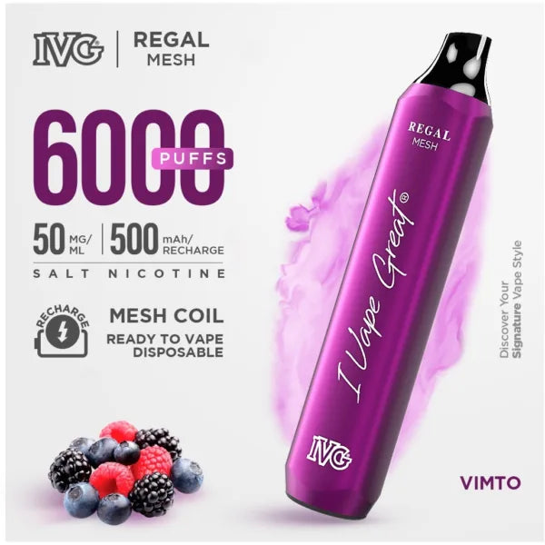 Ivg Regal Disposable 6000 Puffs At Best Price In Pakistan