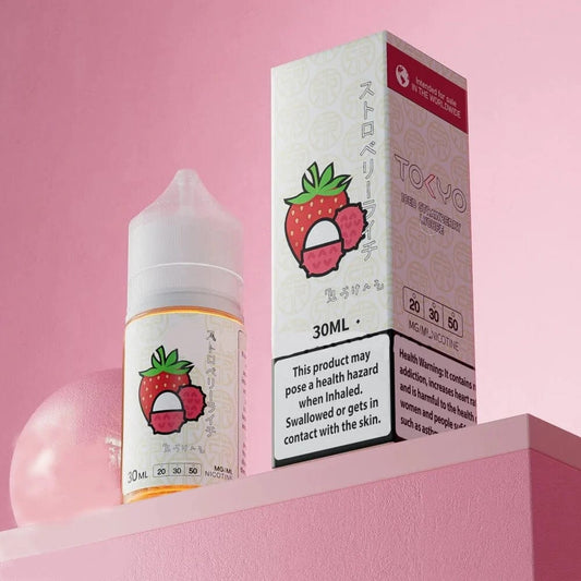 Strawberry Lychee Iced By Tokyo Salt 30 ml At Best Price In Pakistan - VapeMall