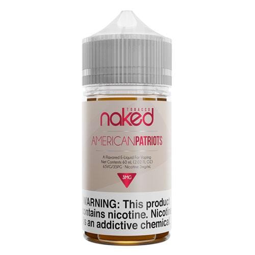 American Patriots by NAKED 100 60ml Ejuice - VapeMall