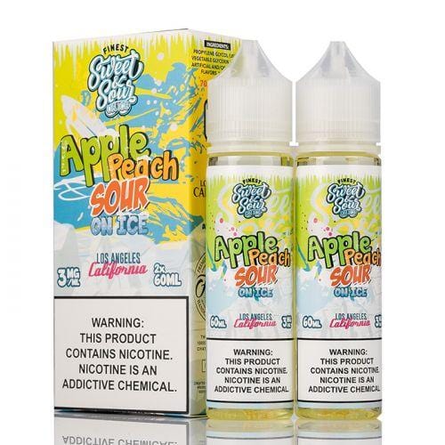 Buy Apple Peach Sour On Ice By The Finest Sweet & Sour Edition 120ml Best Price In Pakistan - VapeMall