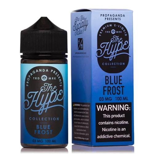 Blue Frost Hype Collection by Propaganda Presents Ejuice 100ml - VapeMall