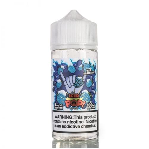 Blue Raspberry Iced by Pop Vapors Ejuice 100ml