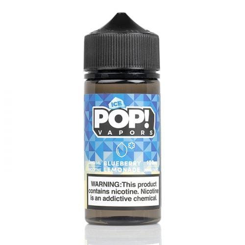 Blueberry Lemonade Iced by Pop Vapors Ejuice 100ml - VapeMall