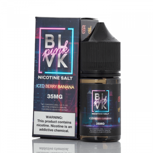 Iced Berry Banana Salt - BLVK Unicorn Pink - 30mL