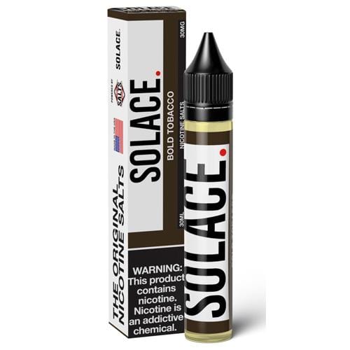 Bold Tobacco by Solace Nic Salt Ejuice and Eliquids - VapeMall