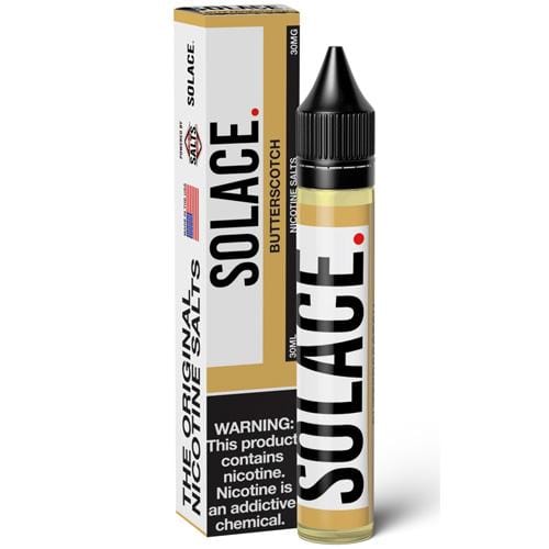 Butterscotch by Solace Nic Salt Ejuice and Eliquids - VapeMall
