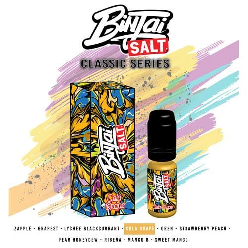 Cola Grape Salt by Binjai Ejuice and Eliquid 10ml