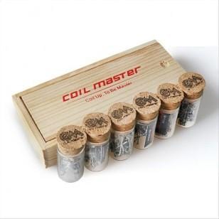 Coil Master Fused Clapton 28ga*2+32ga Wire (Wooden Box 6)