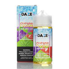 Buy Iced Grape Apple Aloe 7 Daze Fusion 100 ml At Best Price In Pakistan - VapeMall