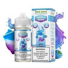 Buy Freeze Blue Razz Slushy Pod Juice 100 ml At Best Price In Pakistan - VapeMall