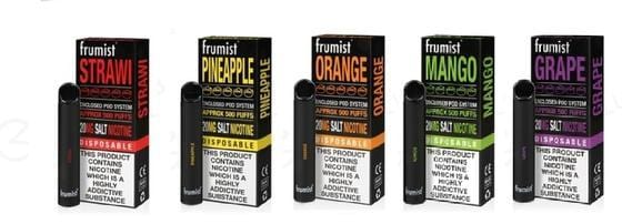 Buy Frumist Disposable Pod Device 20 mg Salt Nicotine best price in Pakistan - VapeMall