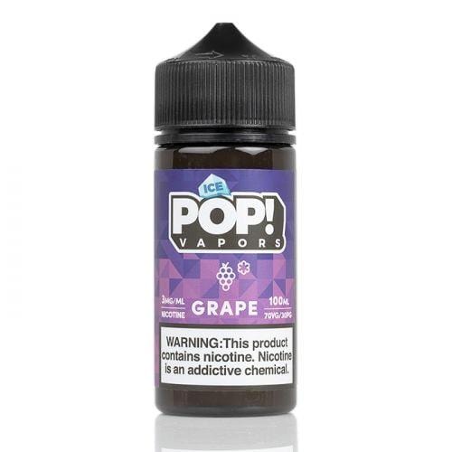Grape Iced by Pop Vapors Ejuice 100ml