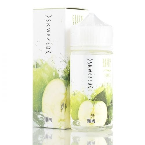 Buy Iced Green Apple E-Liquid By Skwezed 100ML Best Price In Pakistan - VapeMall