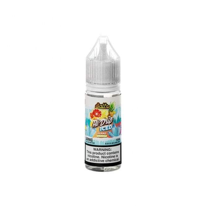 Buy Iced Orange NIC Salt 15ml by Hi Drip Ejuice and Eliquid Best Price In Pakistan - VapeMall