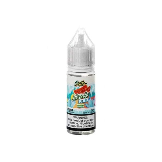 Iced Melon Patch NIC Salt 15ml by Hi Drip Ejuice and Eliquid