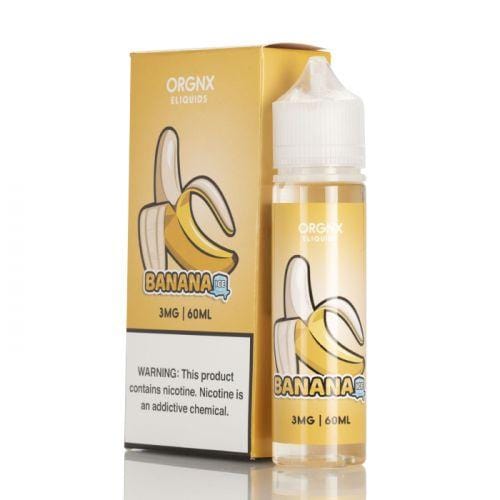 Buy Iced Banana Orgnx E-Liquids 60ml best price in Pakistan - VapeMall