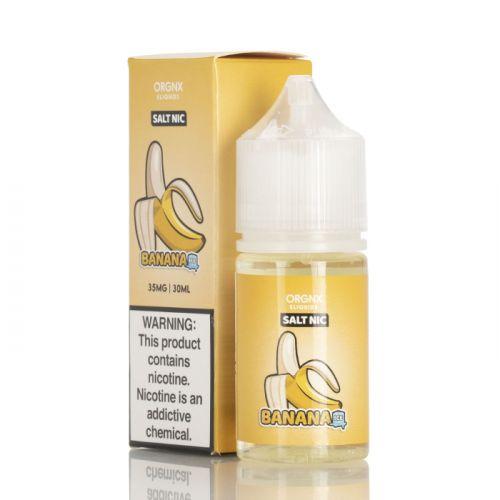 Buy Iced Banana Salts Orgnx E-Liquids 30ml best price in Pakistan - VapeMall