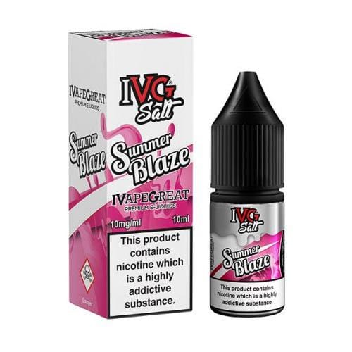 Summer Blaze Nic Salts by IVG Ejuice and Eliquids - 10ml