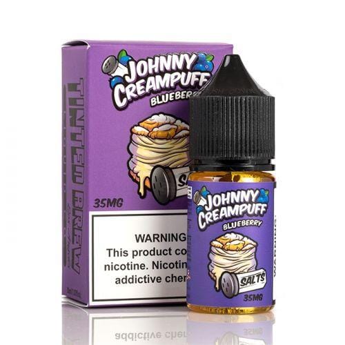 Buy Johnny Cream Puff Blueberry Salt 30ml best price in Pakistan - VapeMall