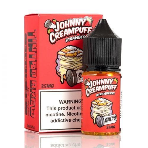 Buy Johnny Cream Puff Strawberry Salt 30ml best price in Pakistan - VapeMall