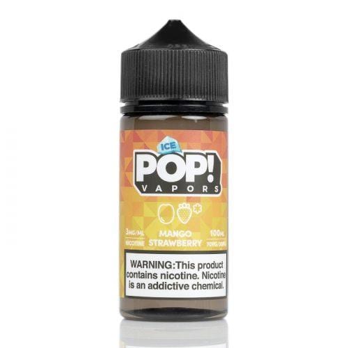Mango Strawberry Iced by Pop Vapors Ejuice 100ml - VapeMall