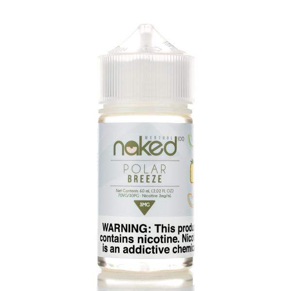 Polar Breeze (Frost Bite) NAKED 100 Menthol Ejuice 60ml