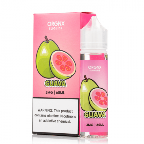 Buy Iced Guava Orgnx E-Liquids 60ml best price in Pakistan - VapeMall