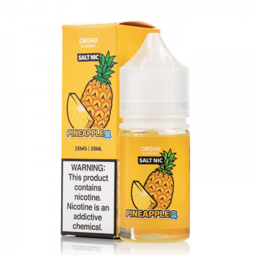 Buy Iced Pineapple Salt Orgnx E-Liquids 30ml best price in Pakistan - VapeMall