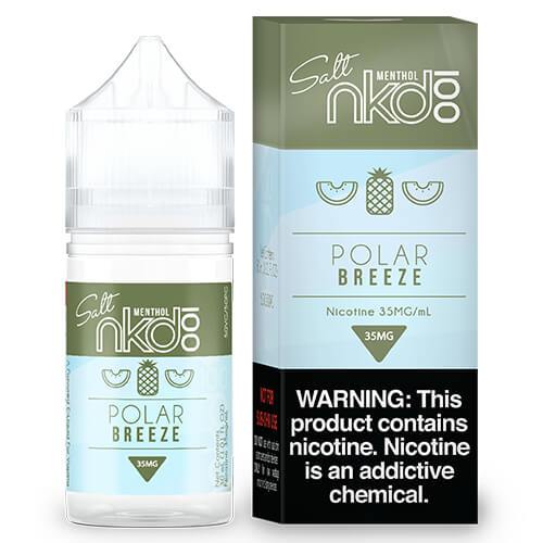Polar Breeze (Frost Bite) NAKED 100 Nic Salt 30ml Ejuice