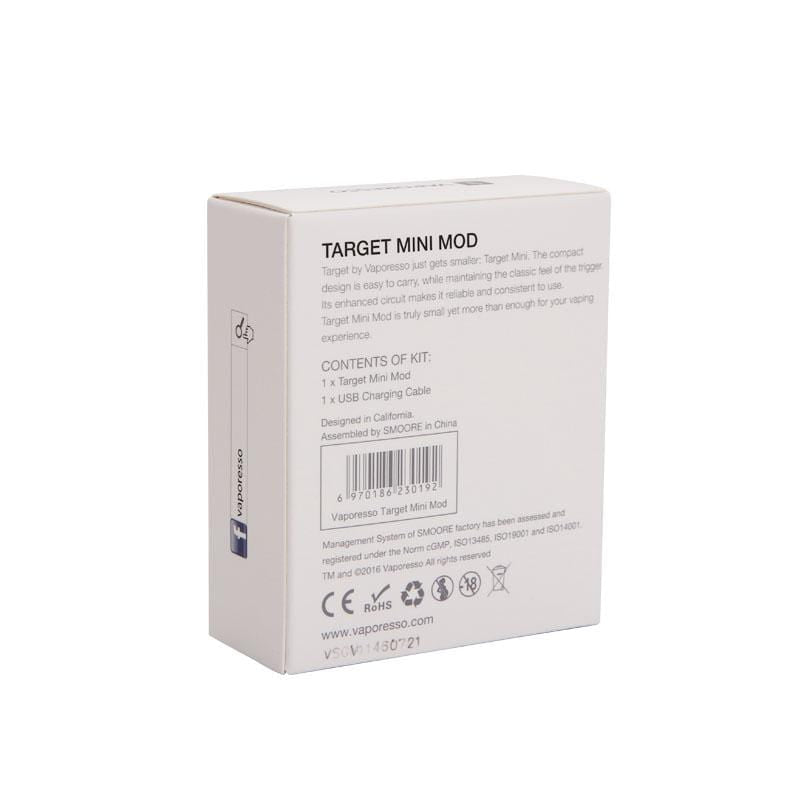 Vaporesso Target Mini 40W Box MOD VW/VT 1400mAh Battery Vape Fit Guardian DTL MTL Tank Atomizer