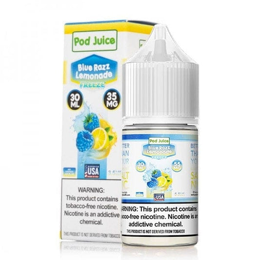 Buy Freeze Blue Razz Lemonade Pod Juice Salt 30 ml At Best Price In Pakistan - VapeMall