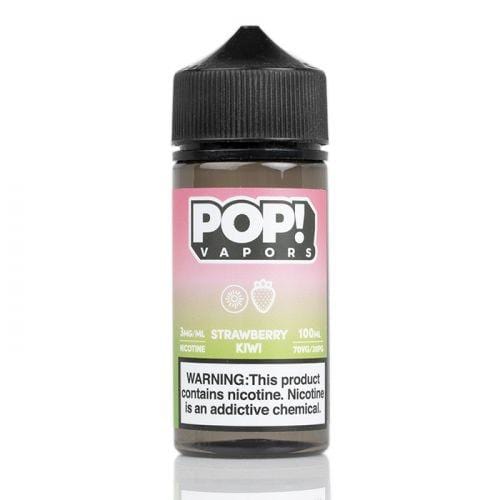 Strawberry Kiwi Iced by Pop Vapors Ejuice 100ml - VapeMall