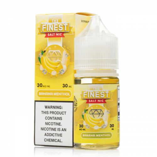 Buy Banana Menthol By The Finest Salt Nic 30ml Best Price In Pakistan - VapeMall